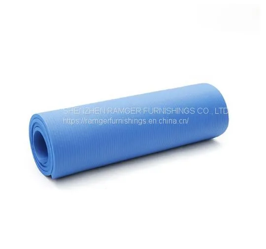 Extra Thick 1/2-Inch Exclusive Premium Printed NBR Yoga Mat With Carrying Strap