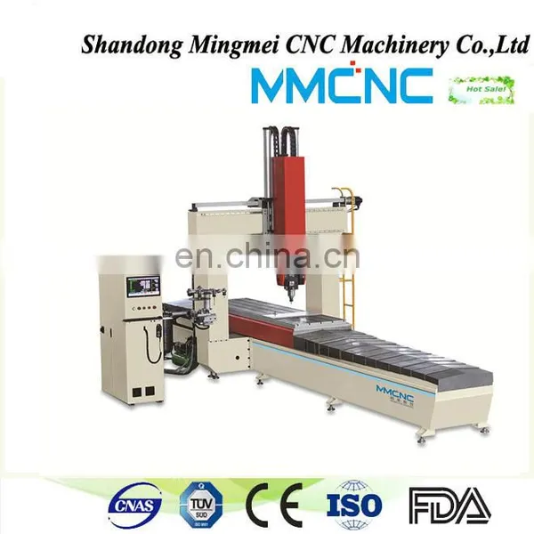 3d 5d Mold Making Wood Cnc Milling Machine Price,5 Axis Cnc Router for Foam Cutting EPS ,wood,plastic photo-4