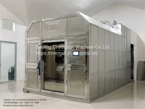 Cremation Machine Human Crematory Equipment Furnace Burner Mobile Cremation Machine photo-5