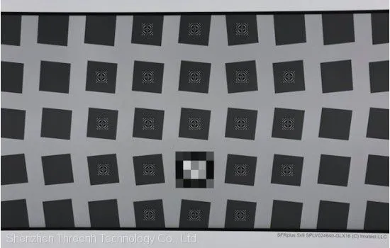 Sine Image YE0188 Transparent SFR Plus Large LVT Film Chart Testing Index MTF/Lateral/Chromatic/Aberration/Distortion/Tonal Response