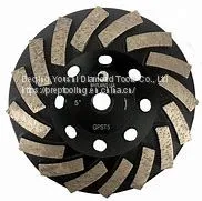 4.5 Inch Diamond Segmented Concrete Grinding Cup Wheel photo-3