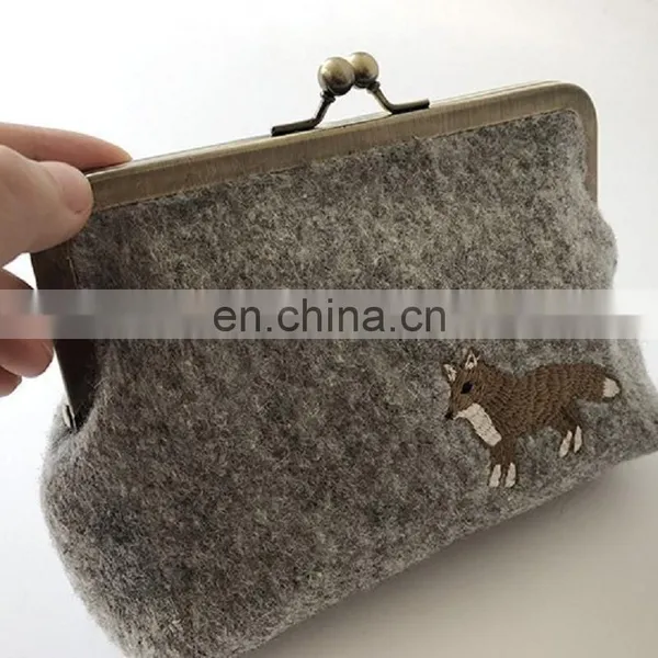 Customized Felt Handbag Coin Bag photo-2