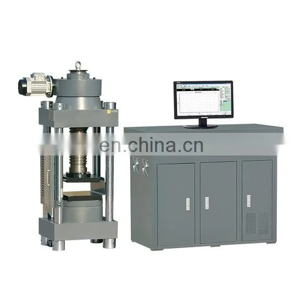 Cement Block Construction Material Compressive Testing Machine Good Price photo-2