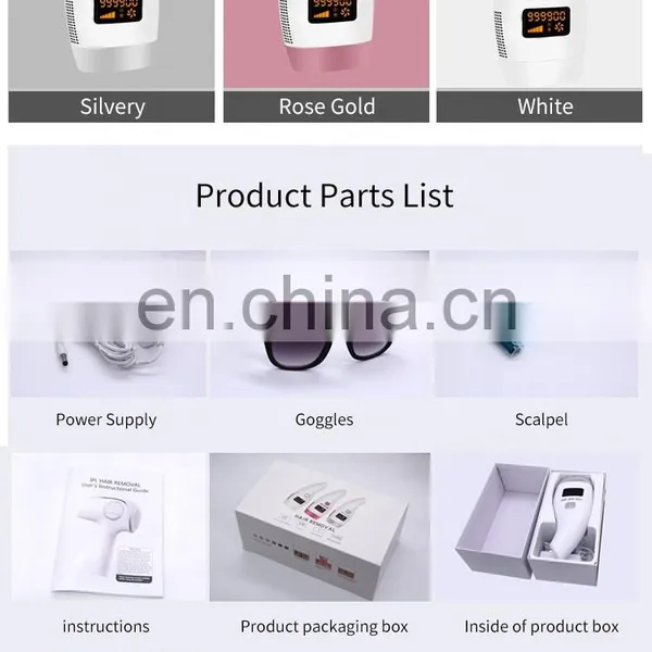 2020 Newest Portable Ipl Laser Hand Device Air Cooling Hair Removal photo-7