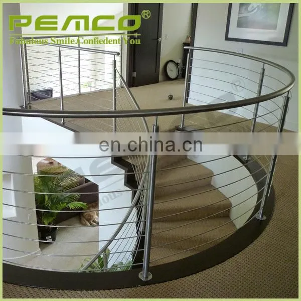 Brush Stainless Steel Balcony Grill Designs photo-4