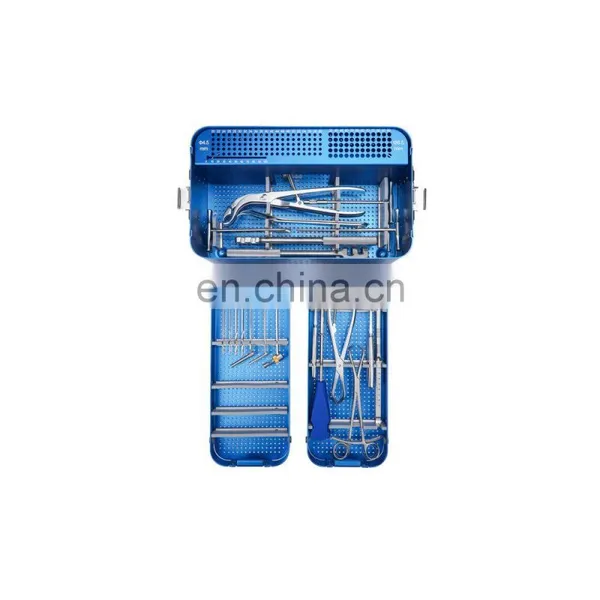 CE & ISO Marked Medical Bone Surgery Small Fragment Instrument Set For Trauma Plate Orthopedic Implants Surgical Instruments photo-7