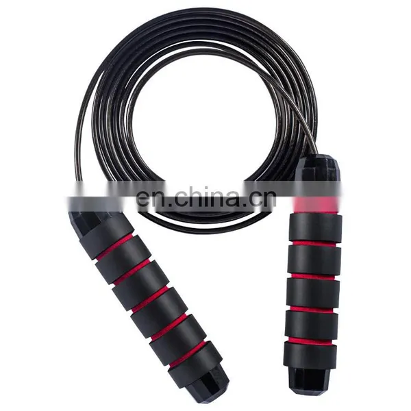 Wholesale Professional Adjustable Plastic PVC Fitness Weight Speed Skipping Jump Rope photo-6