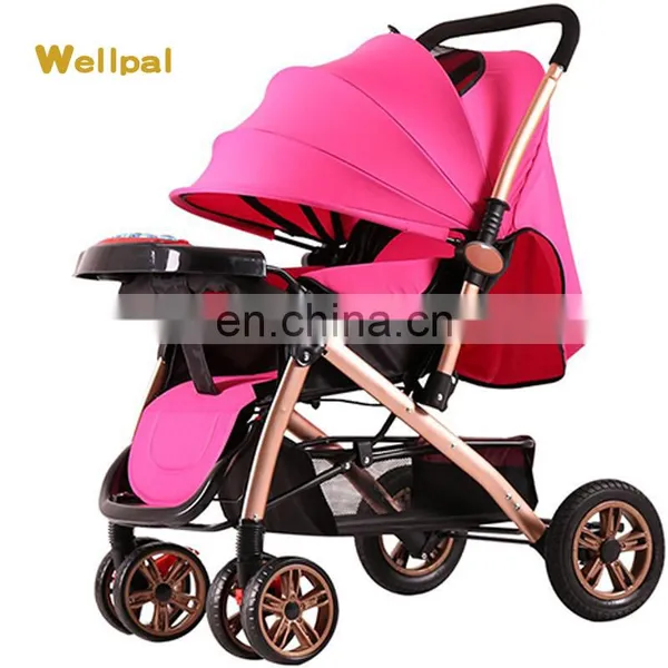 Baby Carriage 2020 Foldable Europea Baby Stroller Hot Mama Baby Stroller photo-2