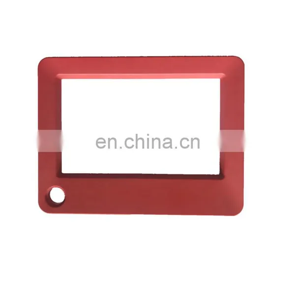 High Precision Quality Red Painting Surface Treatment Pressing Plastic Injection Mold Insert Molding Housing Part Moulding Maker photo-5