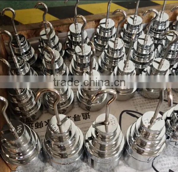 Stainless Slotted Weight Set With Hanger photo-3