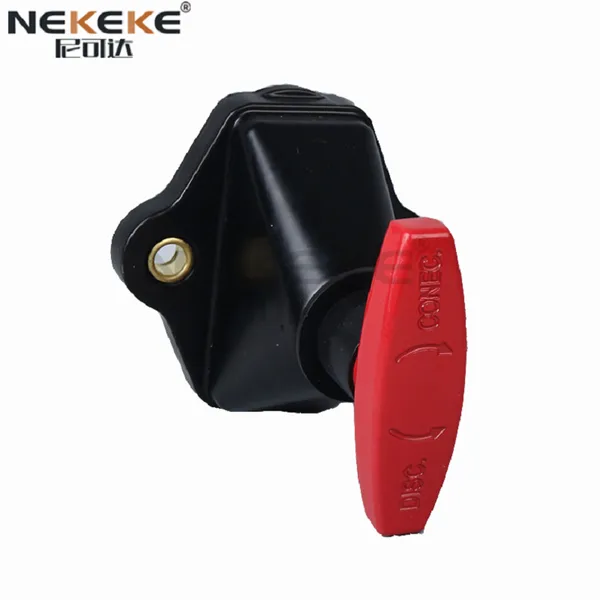 NEKEKE 12/24V Rotary Master Disconnect Switch Cut Off Auto Car Heavy Ducty Brass Screw Battery Switch photo-2