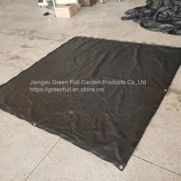 Garden 50% Black Shade Cloth 8ft X 12ft Taped Edge With Grommets Sun Shade Net Mesh photo-4