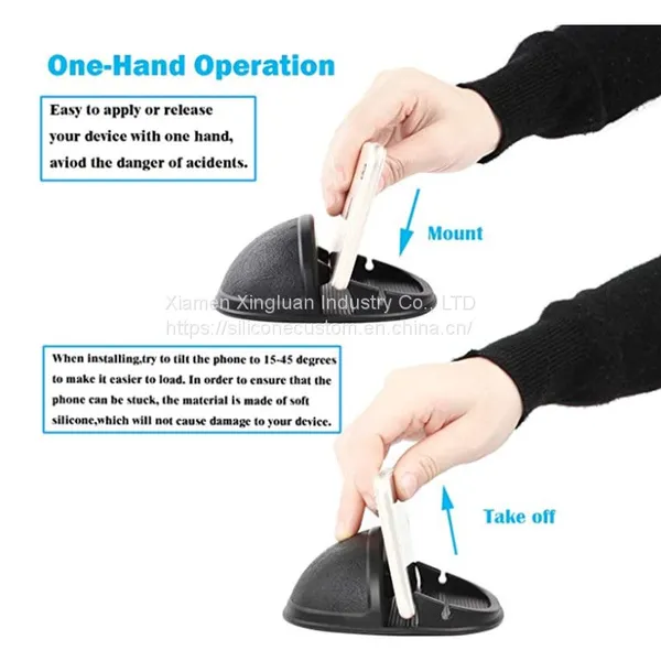 Car Anti-Slip Silicone Pad Phone Stand Manufacturer photo-3