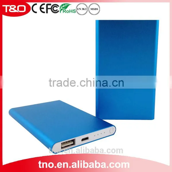 Custom Power Bank 5000mAh for Xiaomi New Products 2016 Trending photo-2