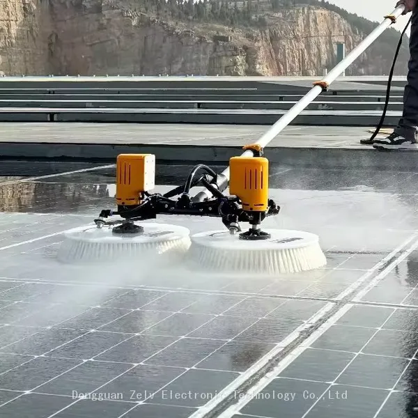 Multifunction Solar Cleaning Brush Automatical Cleaning Machine For Solar Cleaning Robot