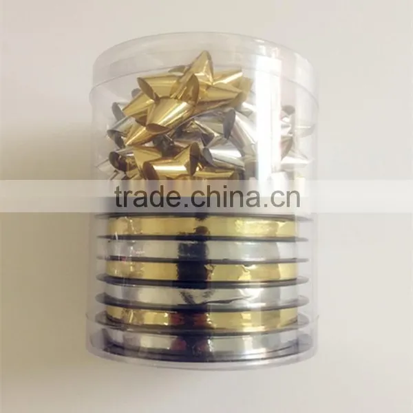 Chrstimas Decoration Ribbon Bow / Curly Bow / Wrapping Ribbon / Gift Tag Box Set With Stickers photo-4