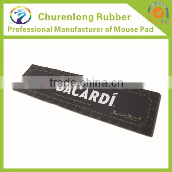 Promotional Customized Advertising Logo PVC Wine Mat for Bar photo-2