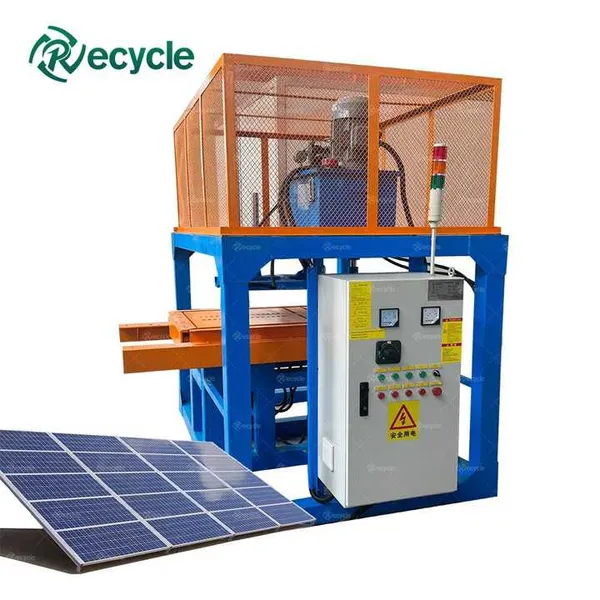 Aluminum Frame Removal Separating Machine Solar Panel Frame Dismantling Separation photo-4