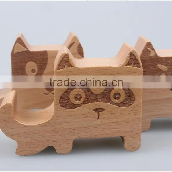 Hot Sale Handmade Wood Cell Phone Stand Wholesale Phone Stand Holder Supplier's Choice photo-3