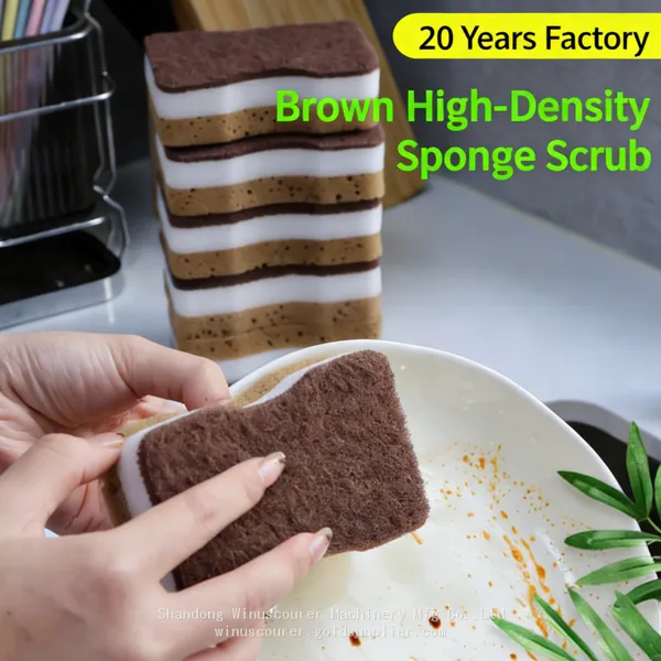 Customize Reusable Rectangular Sponge for Kitchen and Bathroom Cleaning Supplies Custom Magic Sponge photo-2