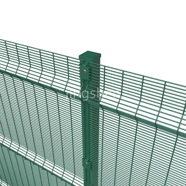 CE  manufacturer direct sales of high-security 358 anti-climb wire mesh fencing, suitable for prison perimeter security and airport protection.