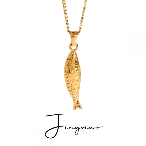18K PVD Gold Plated Stainless Steel Chain Necklace - Non-Fade Fashion Jewelry photo-2