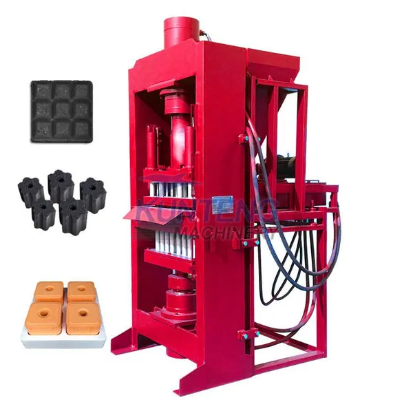 Straw Hay Charcoal Briquette Making Machine Tablet Press Machinery EPC