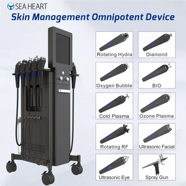Professional 10-in-1 Facial Device With Microcurrent and LED Therapy for Wrinkle Reduction photo-2