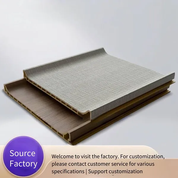 Bamboo Charcoal Stone-plastic Wall Panels for Living Room Background Walls, Industrial Ceiling, Bamboo-wood Fiber Wall Panels and Ceiling Tiles for Indoor Integrated Wall Panels