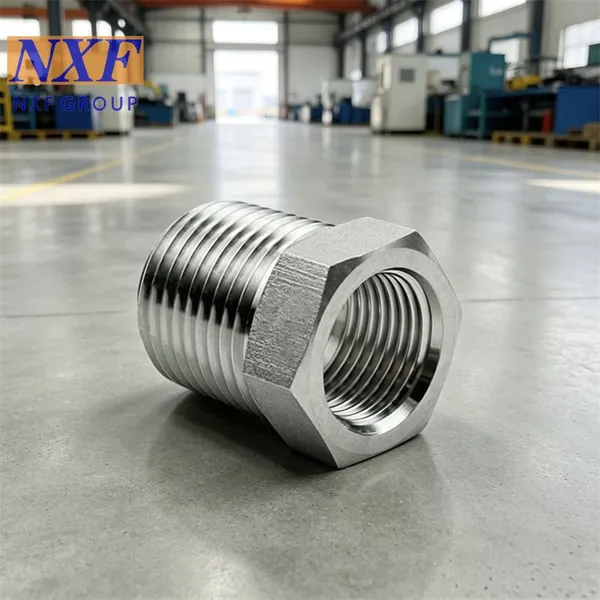NXF UNS N10276 2.4819/NiMo16Cr15W/C276 OD DN15-1200 Class 3000-9000 Nickel Alloy Forging Threaded Hex Head or Flush Bushing
