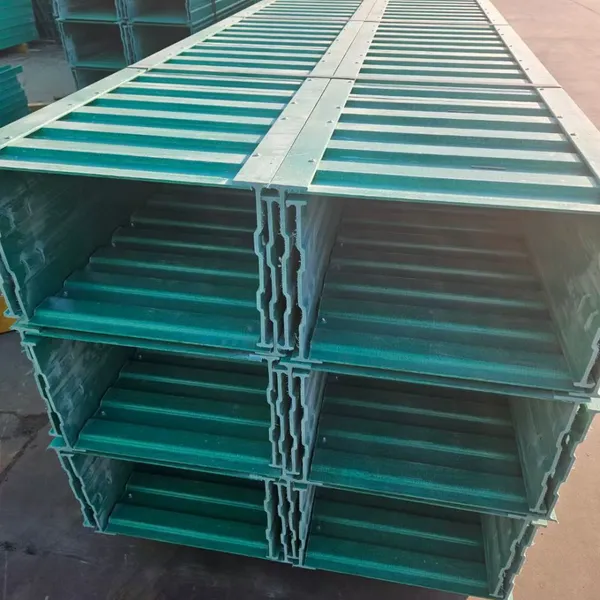 Waterproof UV-Resistant FRP Cable Tray for Outdoor Electrical Cable Management photo-4