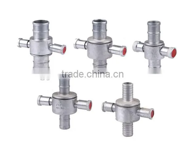 Aluminum John Morris Type BS Instantaneous Fire Hose Coupling Male and Female