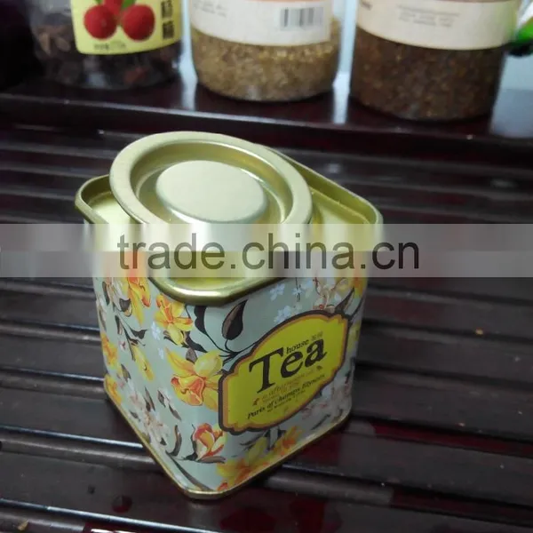 Snack Tin Box,square Tin Box Packaging,small Square Tea Tin Box photo-2