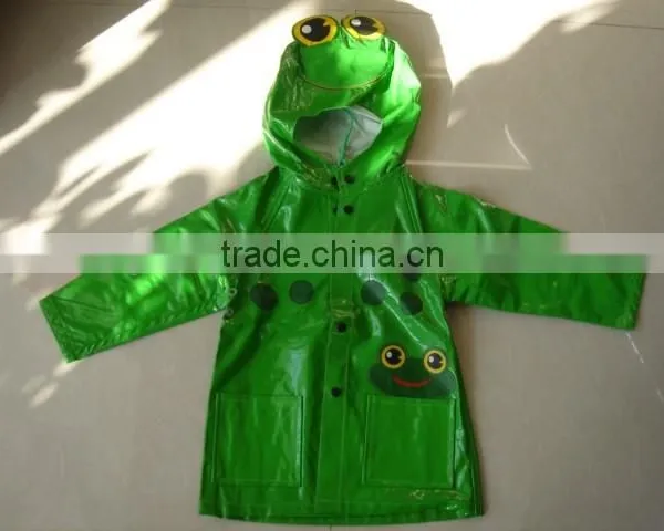 Cute Design PU Raincoat For Kids photo-1