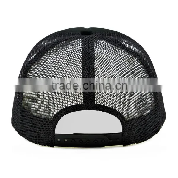 Custom Short Bill Foam Plain Cheap Flat Brim Sublimation 5 Panel Trucker Cap Mesh Hat Design Your Own Trucker Cap Wholesale Quality Choice photo-6