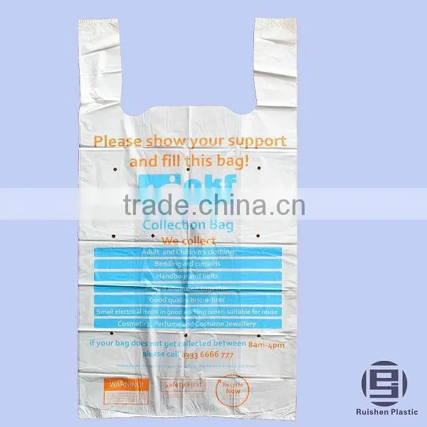 NKF Biodegradable Charity Bag With Printing For Collection