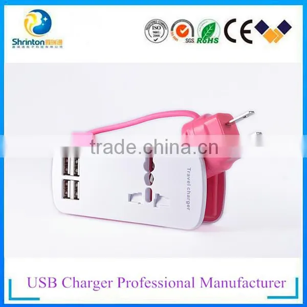 Wholesale Manufacturers Universal 5V 4.2A Multiple Usb Travel Charger and Wall Charger photo-2