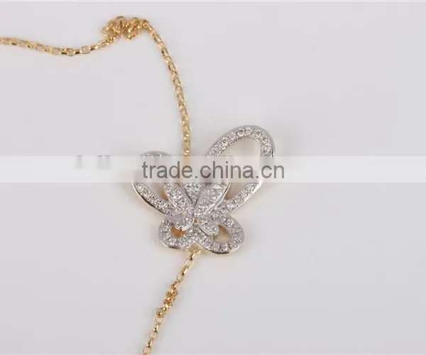 New Design Butterfly Bracelet Gril's Silver Sterling Bracelet Fashion Jewelry photo-4