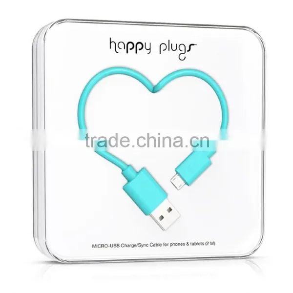 Happy Plug Design Micro USB Data Chargeer Male for Samsung photo-6