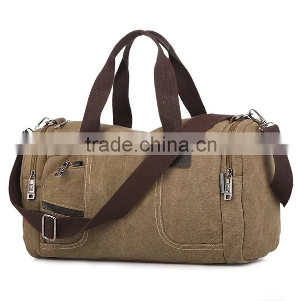 New Vintage Men Canvas Travel Bag, Large Capacity Handle/shoulder Duffel Bag Quality Choice
