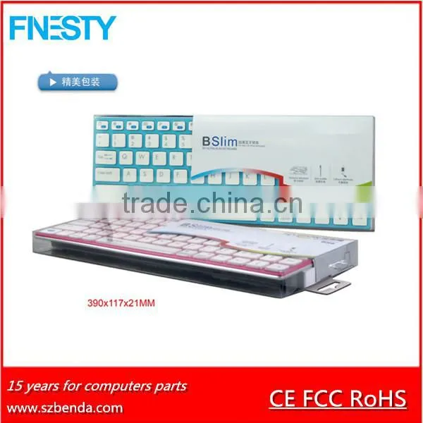 Aluminum Bluetooth Keyboard for Samsung Galaxy Mega 6.3/5.8 Ipad ,IOS,Android and PC photo-4