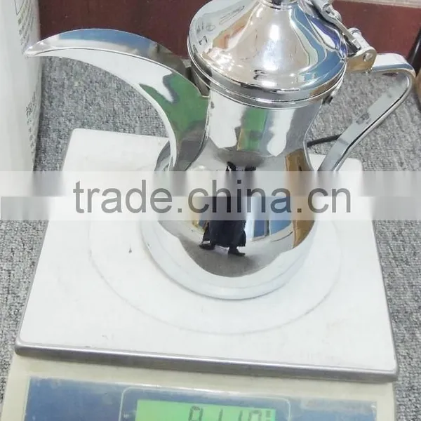 Stainless Steel Arabic Brass Coffee Pot With Dates photo-2