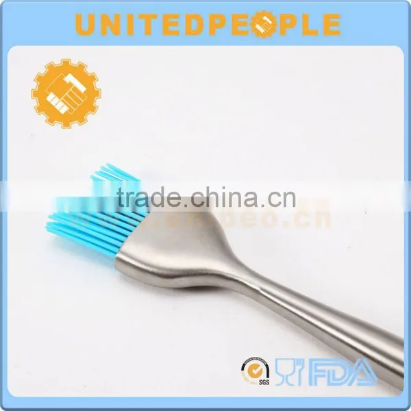 Hot Sales Matted Stainless Steel Handle Silicone Pastry Brush photo-2