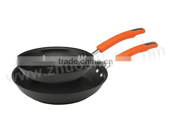 Aluminum Nonstick Pressed/ Forged Ceramic Coating Deep Fry Pan Puncake Pan Pizza Pan Cake Pan photo-2