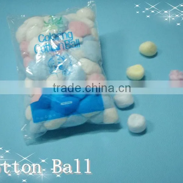 Colored 100% Cotton Ball