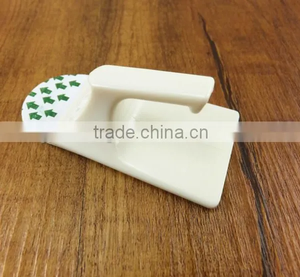 Removable Adhesive Plastic Hook photo-2