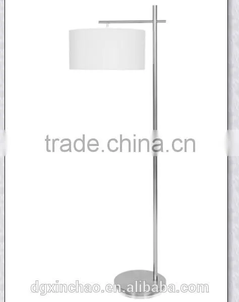 UL Approved Hotel Room Indoor Floor Lamp With Fabric Shade