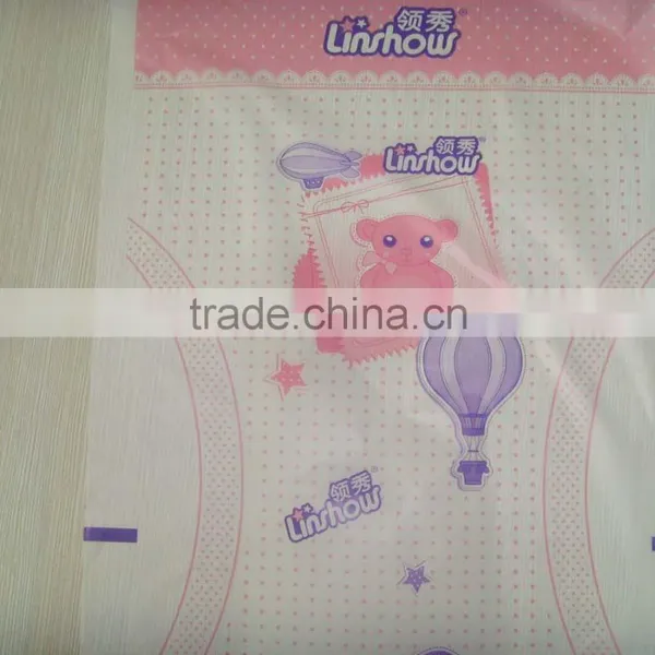 OEM Color and Printed PE Film for Baby Diaper and Pet Diaper