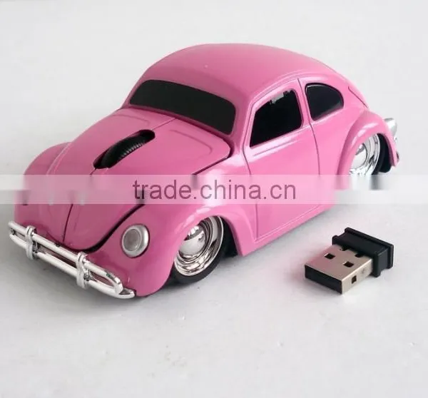 Promotional Gift Car Shaped Novelty Wireless Mouse With LED Lamp photo-3