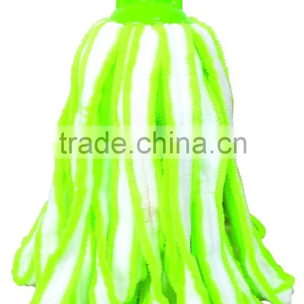 Round Head Floor Microfiber Mop Head photo-2